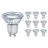 Voordeelpak 10x Ledvance Performance LED Spot Reflector GU10 PAR16 4.3W 350lm 120D - 827 Zeer Warm Wit | Vervangt 30W
